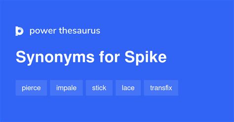 spike synonym|spikes meaning.